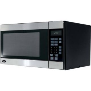 Oster 0.7 cu ft Countertop Microwave Oven, Stainless Steel
