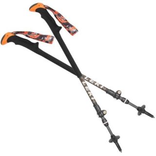 LEKI Carbon Titanium Anti Shock Trekking Poles 36