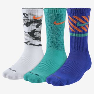 Nike Dri FIT Triple Fly Crew Socks (3 Pair).