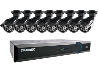Lorex LH03081TC86 8 Channel 8 channel Stratus Cloud Connect 1TB 960h DVR with 8 Super resolution 600TVL Cameras