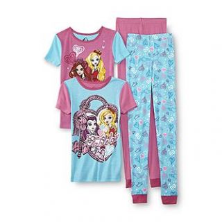 Ever After High Girls 2 Pairs Pajamas   Clothing, Shoes & Jewelry