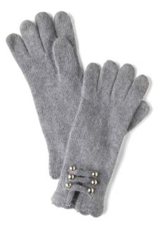 Grey Bells Ringing Gloves  Mod Retro Vintage Gloves