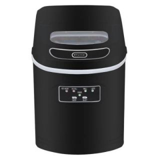 Whynter 27 lb. Compact Portable Ice Maker in Metallic Black IMC 270MB