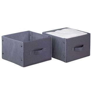 Neu Home Set of 2 Collapsible Drawers   Home   Home Decor   Decorative