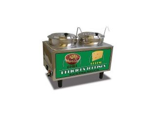 Benchmark USA 51074A Chili & Cheese Warmer 2 Pumps   2 boxes