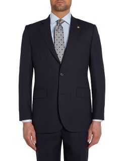 Chester Barrie Plain Notch Collar Tailored Fit Suit Jacket Navy