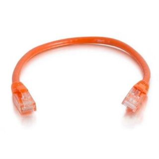 C2G 00442 3ft Cat5e Snagless Unshielded (UTP) Network Patch Cable   Orange   Category 5e for Network Device   RJ 45 Male   RJ 45 Male   3ft   Orange