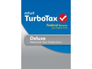 Intuit TurboTax Deluxe Federal 2013 For Mac   Download