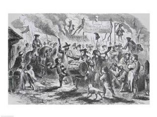 The Stamp Act Riots at Boston Poster Print (24 x 18)