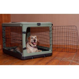Pet Gear   The Other Door® Deluxe Steel Crate, 36