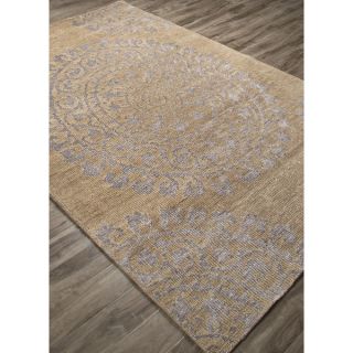 Hand Knotted Floral Pattern Ivory\Brown (8x11 ) Area Rug   17152153