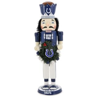 Indianapolis Colts 14 inch Wreath Nutcracker  ™ Shopping
