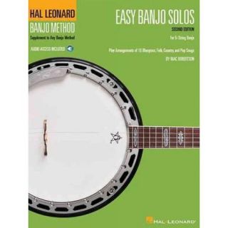 Easy Banjo Solos for 5 String Banjo: Supplement to Any Banjo Method, Play Arrangements of 16 Bluegrass, Folk, Country, and Pop Songs