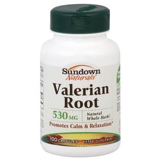 Sundown Valerian Root, 530 mg, Capsules, 100 capsules   Health
