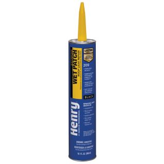 Henry Company Extreme Wet Patch 10 fl oz Waterproofer Elastomeric Cement Roof Sealant