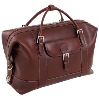 Siamod Amore 21 inch Durable Leather Carry on Laptop Duffel Bag