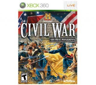 History Channel   Civil War: Secret Missions  Xbox 360 —