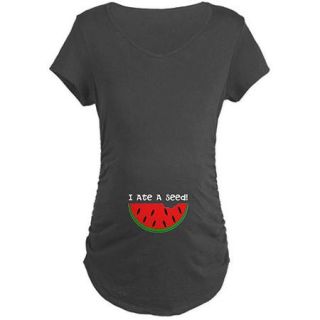 Cafepress I Ate a Watermelon Seed Maternity Dark T Shirt