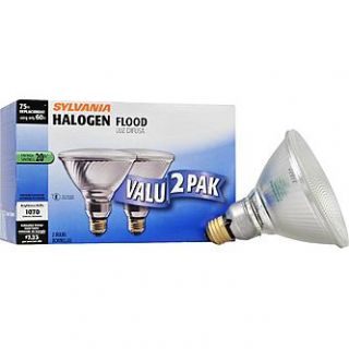 Sylvania Halogen Narrow Flood Lamp PAR38 Medium Base 120V Light Bulb