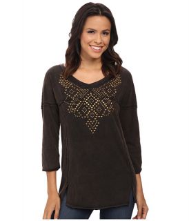 Rock and Roll Cowgirl 3/4 Sleeve Knit 47 4264 Black