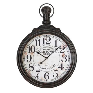 28 inch Wood Wall Clock   15892495 Great