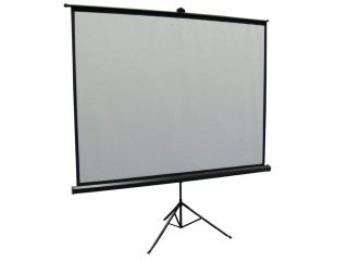 New 84" Portable Projector Screen 4:3 Projection Pull Up Foldable Stand Tripod PS T 084