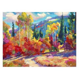 Trademark Fine Art 24 in. x 32 in. The Colors of New Hampshire Canvas Art DLG0224 C2432GG