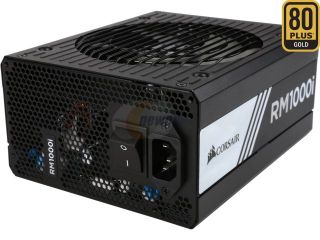 CORSAIR RMi Series RM1000i 1000W 80 PLUS GOLD Haswell Ready Full Modular ATX12V & EPS12V SLI and Crossfire Ready Power Supply with C Link Monitoring and Control