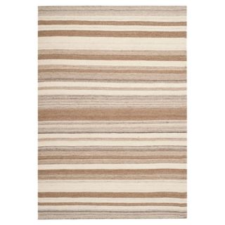 Dhurries Natural/Camel Area Rug