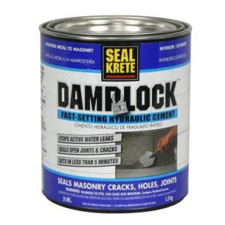 Seal Krete Damplock Hydraulic Cement Patch Compound DISCONTINUED 850032