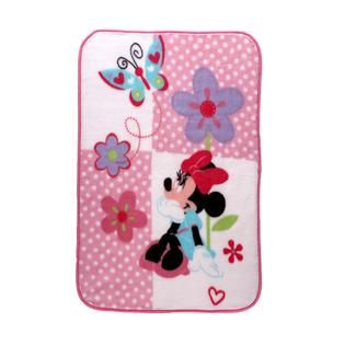 Disney Baby Minnie Mouse Lux Plush   Baby   Baby Bedding   Blankets