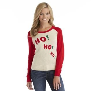 Route 66   Womens Knit Christmas Sweater   Ho Ho Ho!