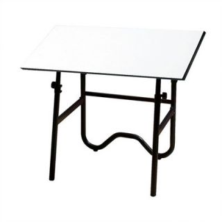 Alvin and Co. Onyx Melamine Drafting Table