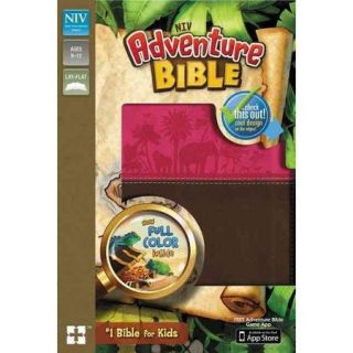 Adventure Bible: New International Version, Chocolate / Hot Pink Italian Duo Tone