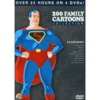 200 Family Cartoons Collection [4 Discs] [Tin Case]