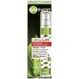 Garnier Ultra Lift Targeted Line Smoother Tightener + Cream, 0.5 fl oz