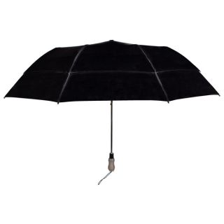 Leighton Rainkist Black 60 inch Alternating Checker Print Umbrella