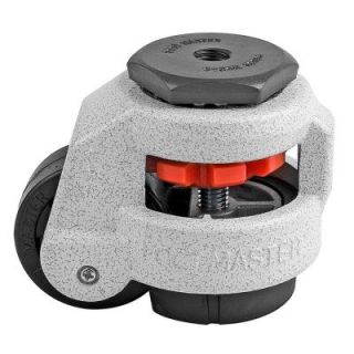 Foot Master 2 in. Nylon Wheel Standard Stem Leveling Caster with Load Rating 550 lbs. GD 60S 1/2