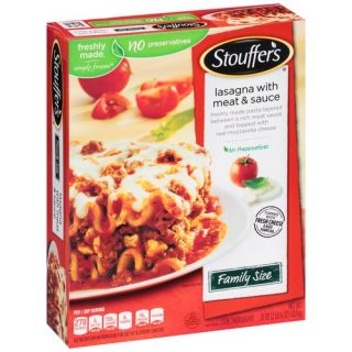 STOUFFER'S Family Size Lasagna with Meat & Sauce 38 oz. Box