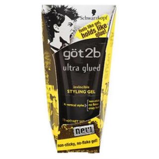 got2b Ultra Glued Invincible Styling Gel 6 oz (Pack of 6)