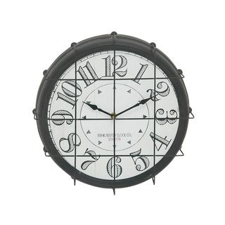 Bordeaux Metal Wall Clock   15891114 Great