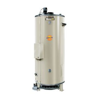 Commercial Tank Type Water Heater Nat Gas 98 Gal Master Fit 90,000 BTU
