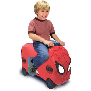 VRUM Marvel Spiderman Carry on and Ride Kids Suitcase  