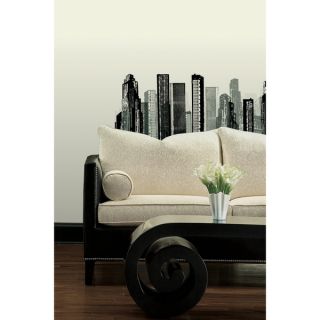 Cityscape Peel & Stick Giant Wall Decal   16707208  