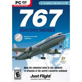 PCS 767 200 300   FLIGHT SIMULATOR EXPANSION PACK   Black   TVs