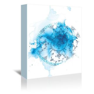 Plate Wash Graphic Art on Gallery Wrapped Canvas