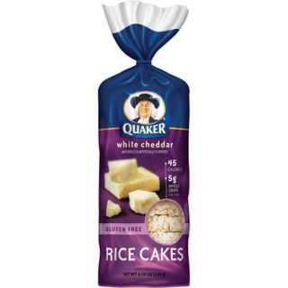 Quaker White Cheddar Rice Cakes, 5.5 oz