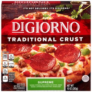 Digiorno Traditional Crust Supreme (Sausage, Pepperoni, Green Peppers