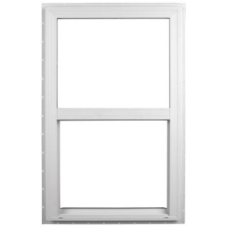Ply Gem Windows 2600 SH Vinyl Double Pane Single Strength New Construction Single Hung Window (Rough Opening: 32 in x 38 in; Actual: 31.5 in x 37.5 in)