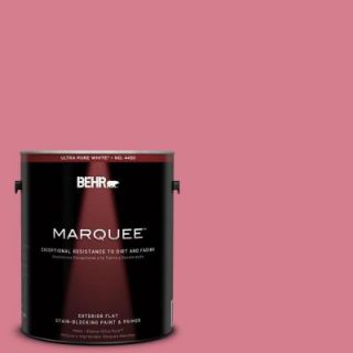 BEHR MARQUEE 1 gal. #P140 4 I Pink I Can Flat Exterior Paint 445401